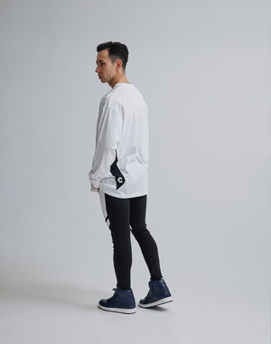CRONOS LINE LONGSLEEVE [WHITE]