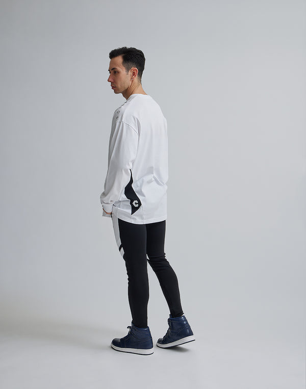 CRONOS LINE LONGSLEEVE [WHITE]