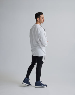 CRONOS LINE LONGSLEEVE [WHITE]