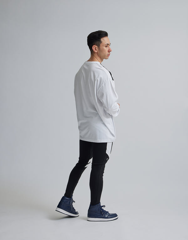 CRONOS LINE LONGSLEEVE [WHITE]