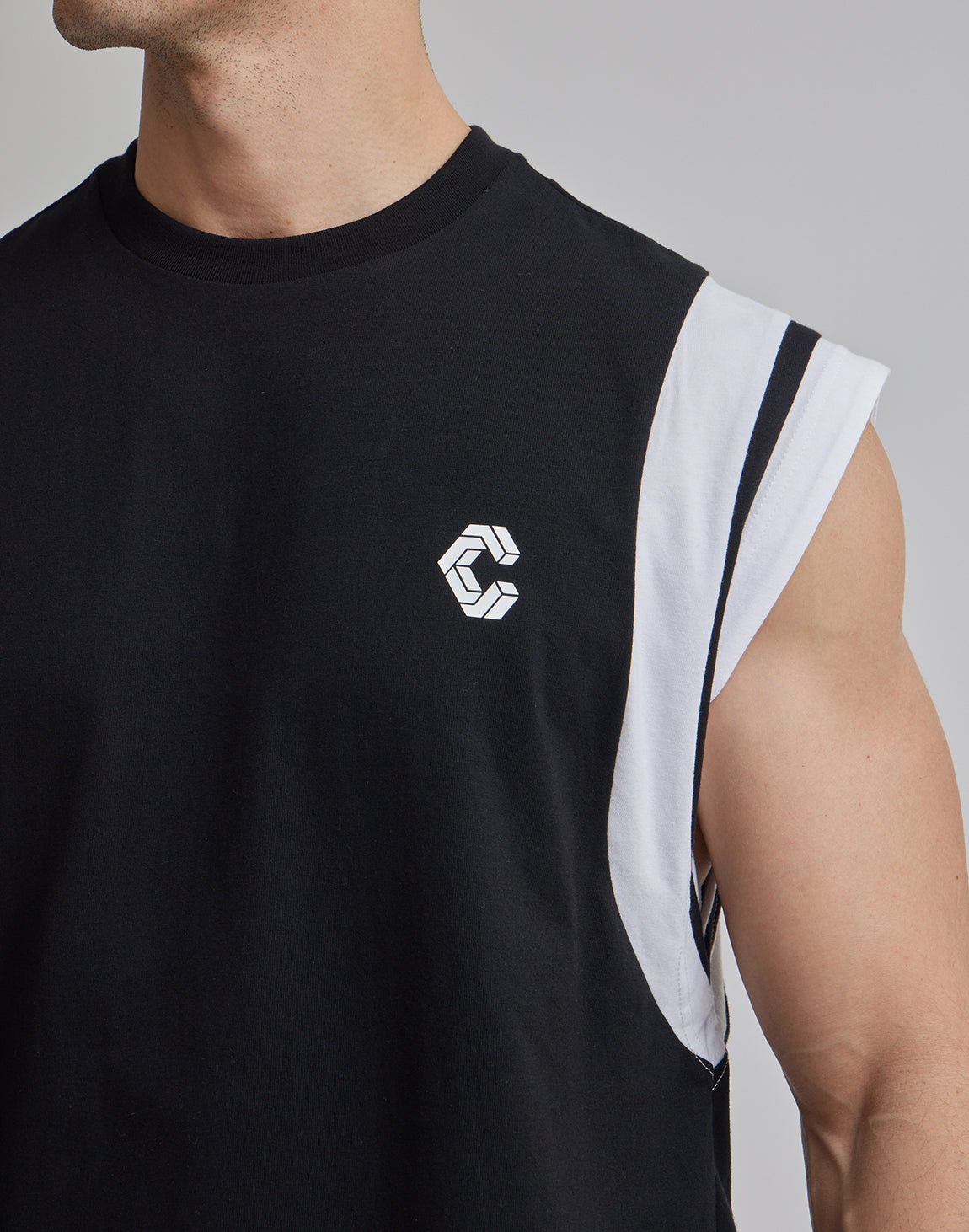 CRONOS SHOULDER 2LINE SLEEVELESS – クロノス CRONOS Official Store