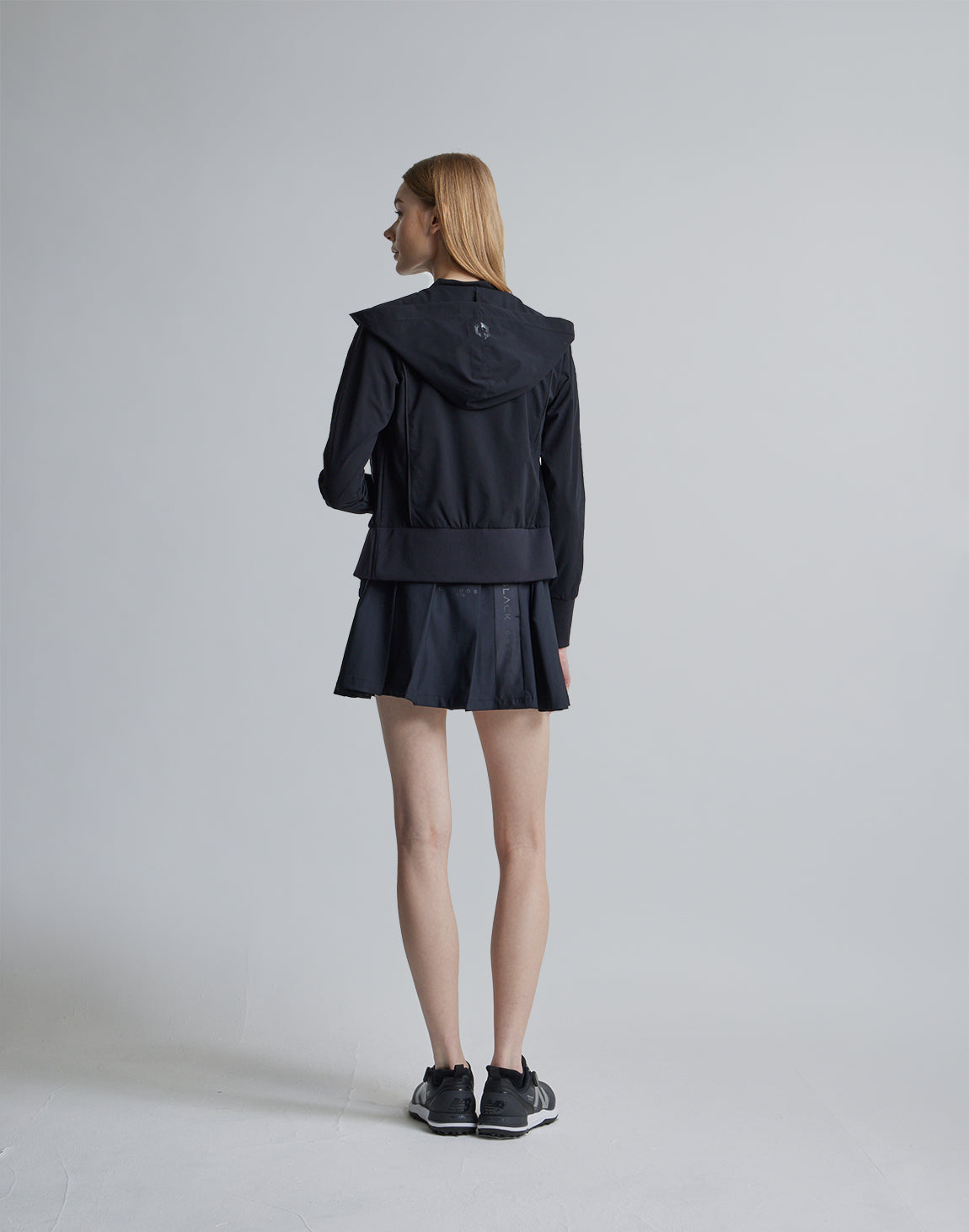 CRONOS BLACK SIDE LINE BRAKER HOODIE【BLACK】
