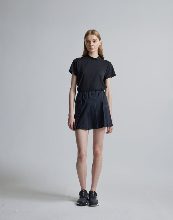 CRONOS BLACK SIDE LINE MOCKNECK [BLACK]