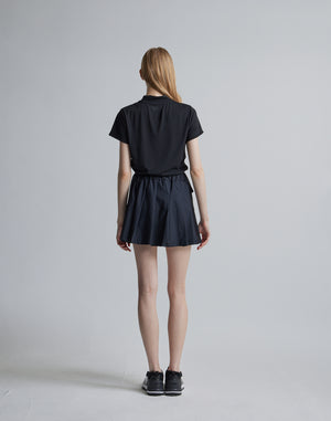 CRONOS BLACK SIDE LINE MOCKNECK [BLACK]