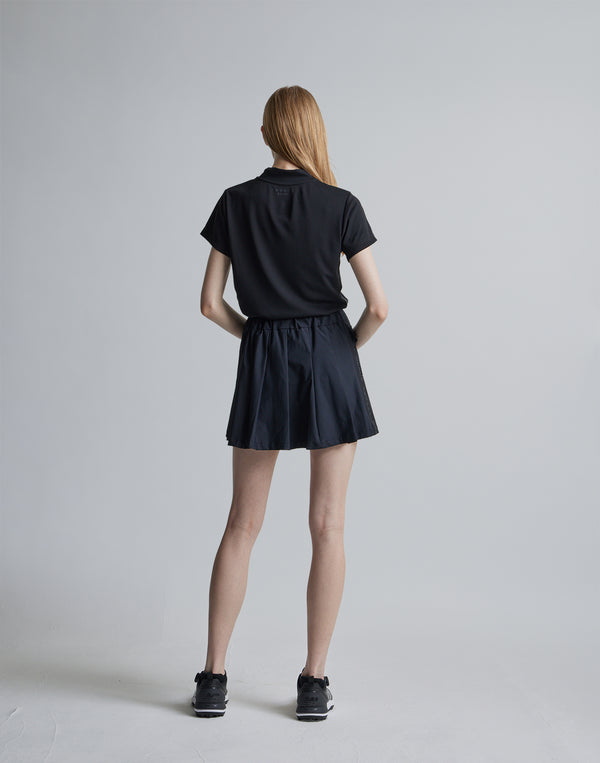 CRONOS BLACK SIDE LINE MOCKNECK [BLACK]