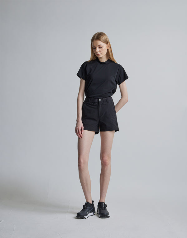 CRONOS BLACK SIDE LINE MOCKNECK [BLACK]