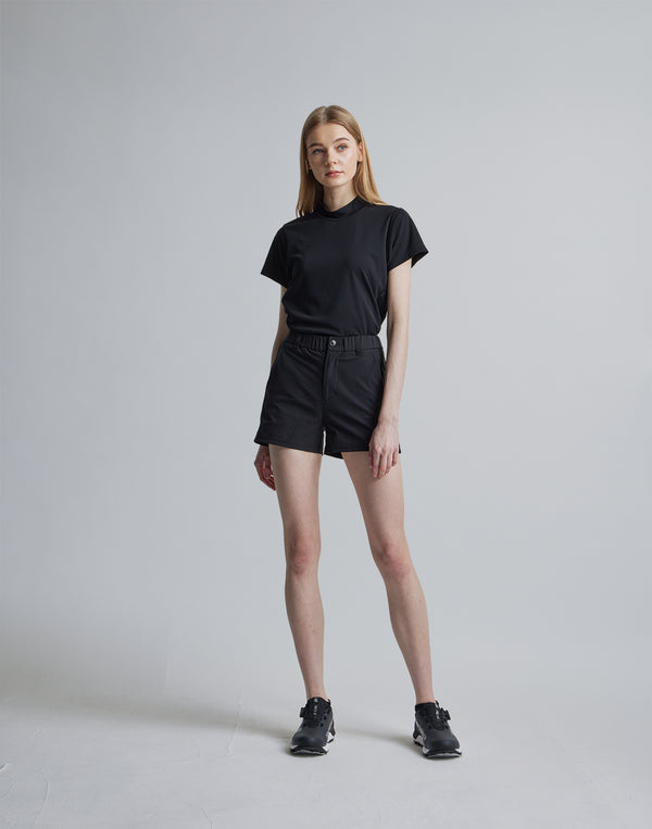 CRONOS BLACK SIDE LINE MOCKNECK [BLACK]