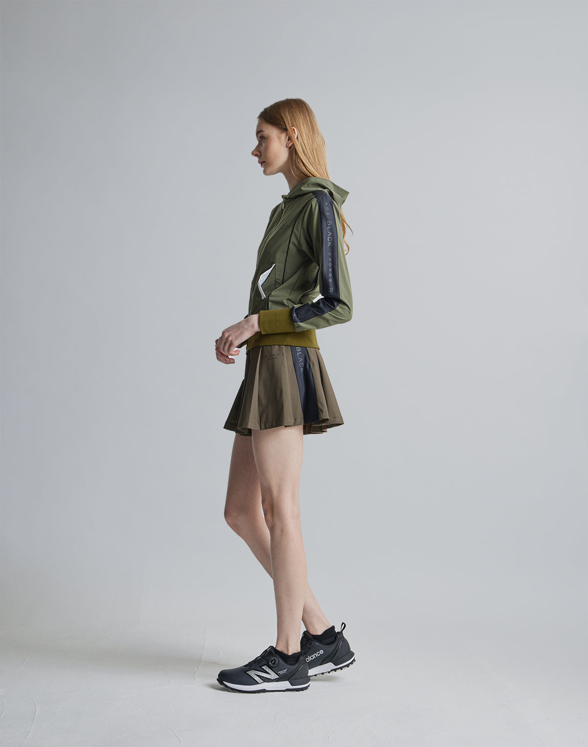 CRONOS BLACK クロノス　新作スカート　M CRONOS BLACK SKIRT【BLACK】