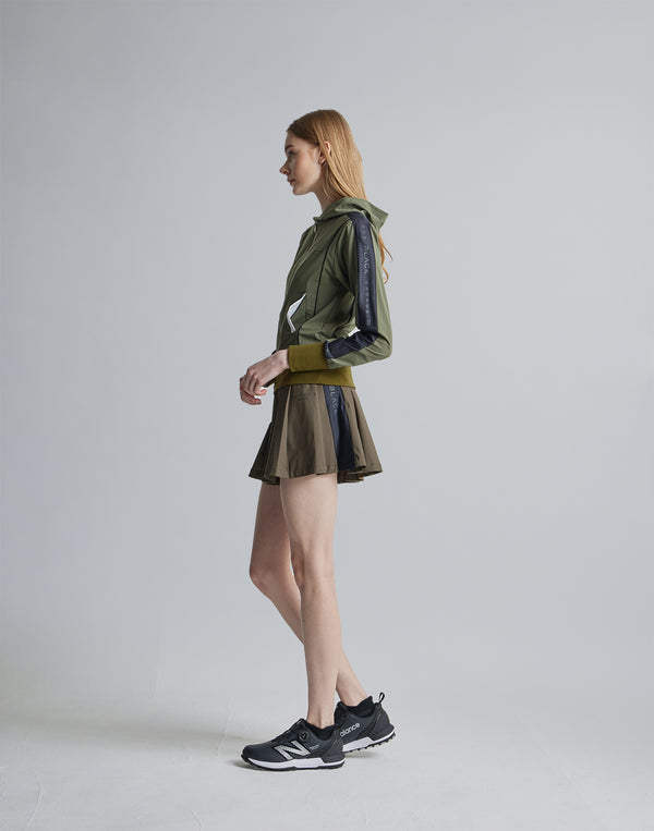 CRONOS BLACK SKIRT [KHAKI]