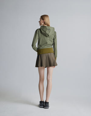 CRONOS BLACK SKIRT [KHAKI]