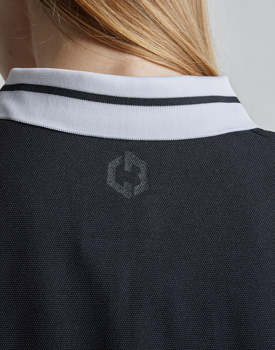 CRONOS BLACK POLO SHIRTS【BLACK】