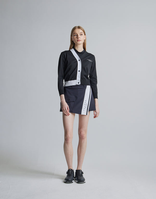 CRONOS BLACK SHORTS KNIT [BLACK]