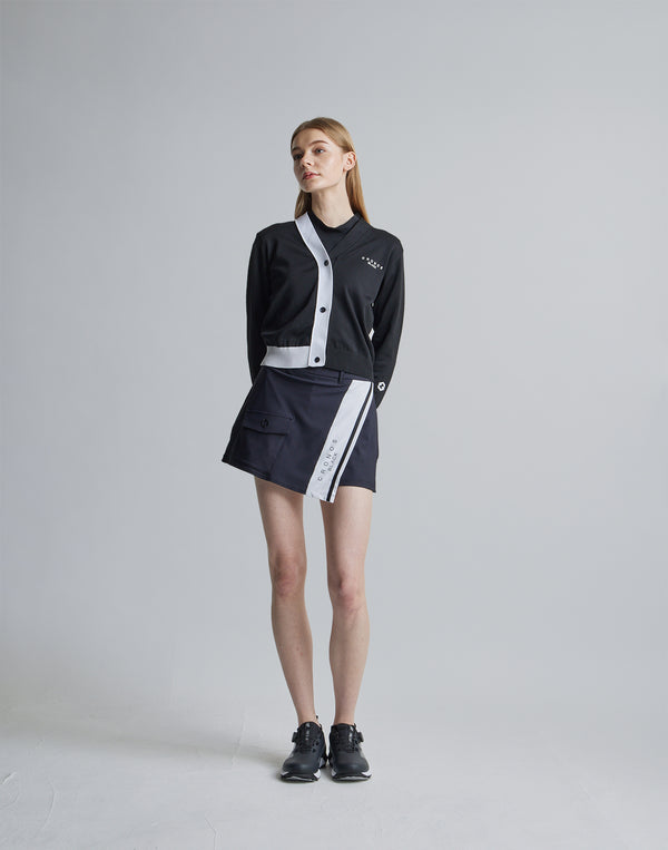 CRONOS BLACK SHORTS KNIT [BLACK]