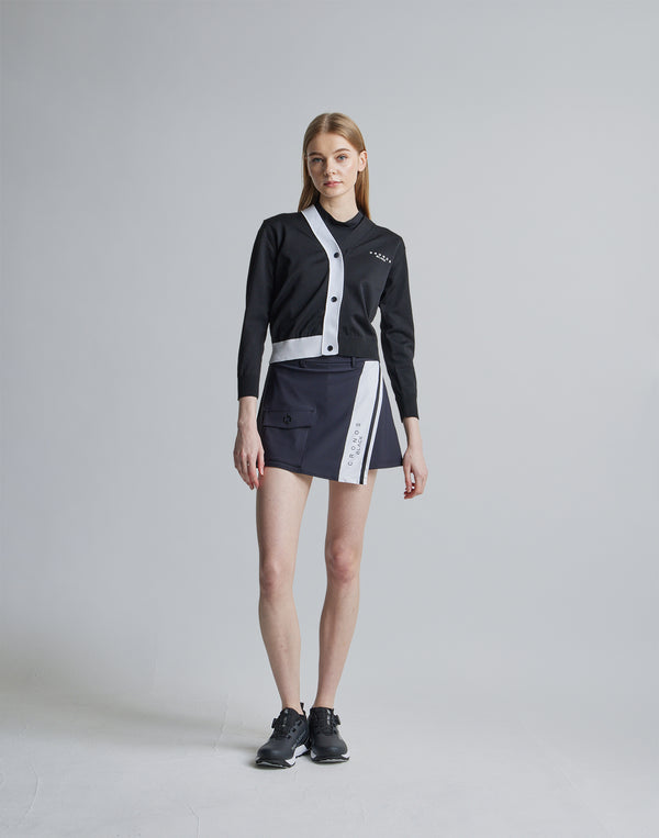 CRONOS BLACK SHORTS KNIT [BLACK]