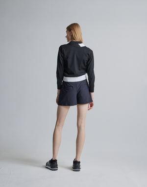 CRONOS BLACK SHORTS KNIT [BLACK]