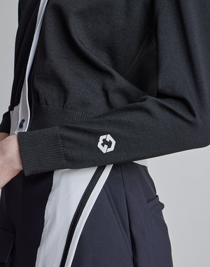 CRONOS BLACK SHORTS KNIT [WHITE]