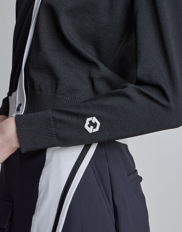 CRONOS BLACK SHORTS KNIT [WHITE]