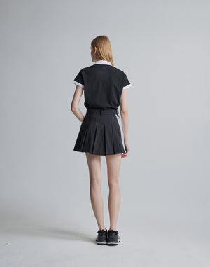 克洛諾斯 BLACK LINE POLO [黑色]