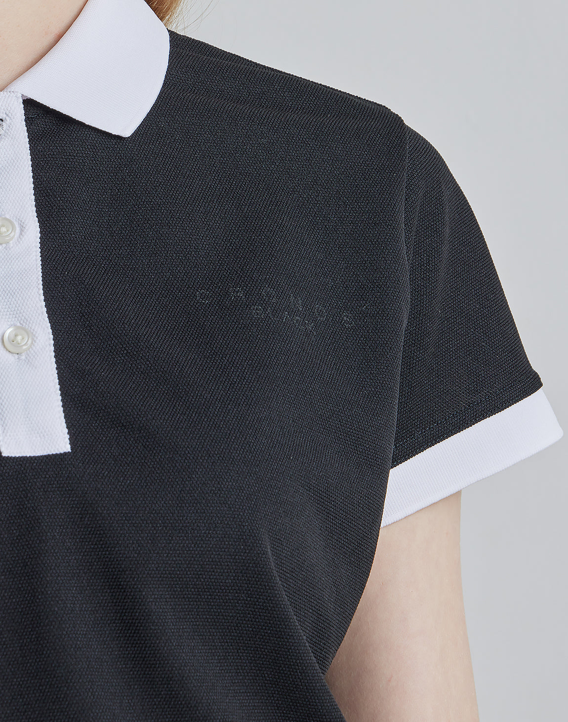 CRONOS BLACK LINE POLO【WHITE】