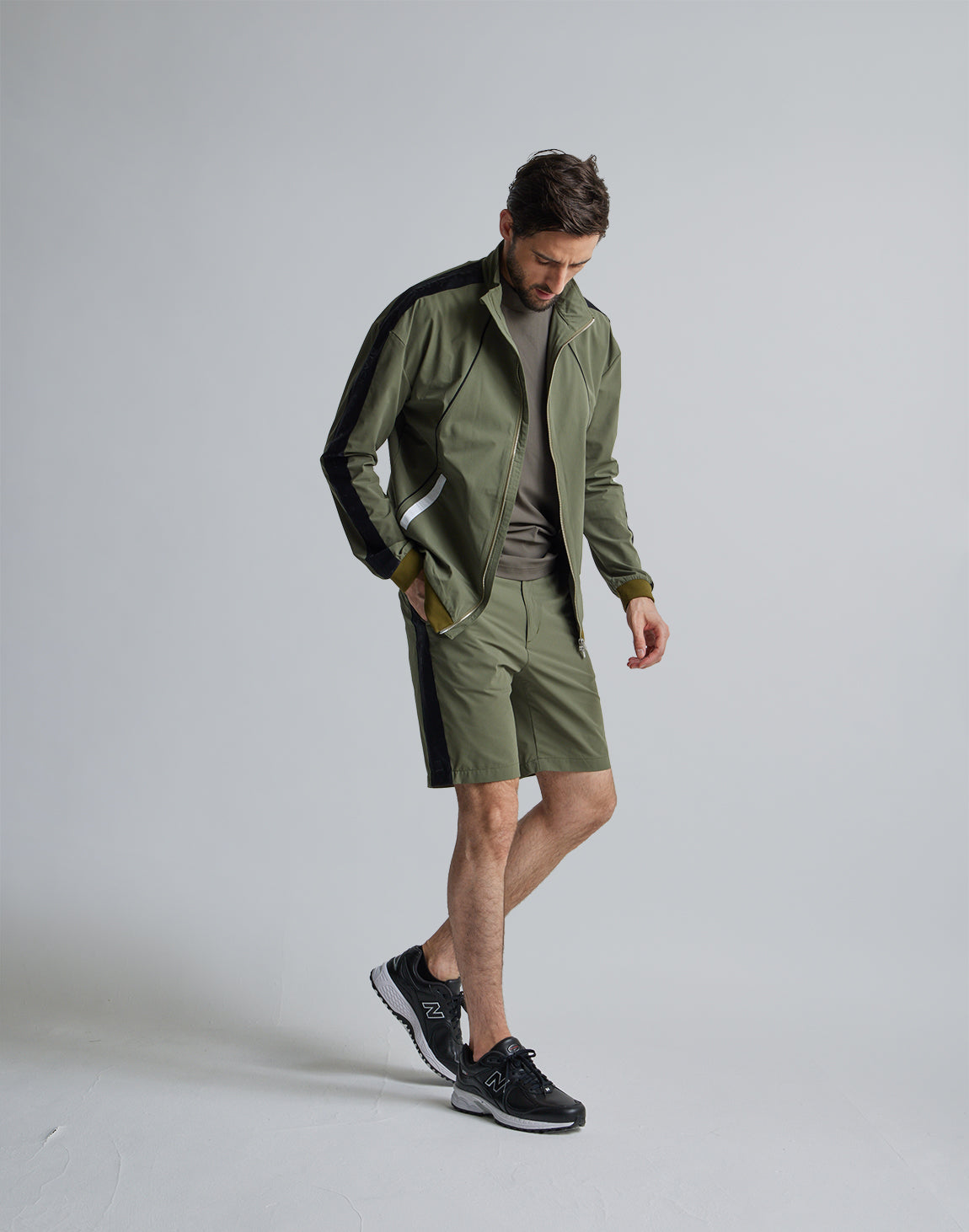 CRONOS BLACK SIDE LINE BRAKER【OLIVE】