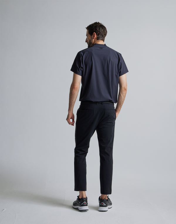 CRONOS BLACK SIDE LINE PANTS [BLACK]