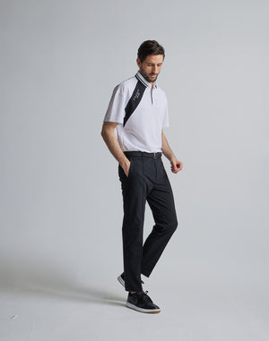 CRONOS BLACK LINE POLO [WHITE]