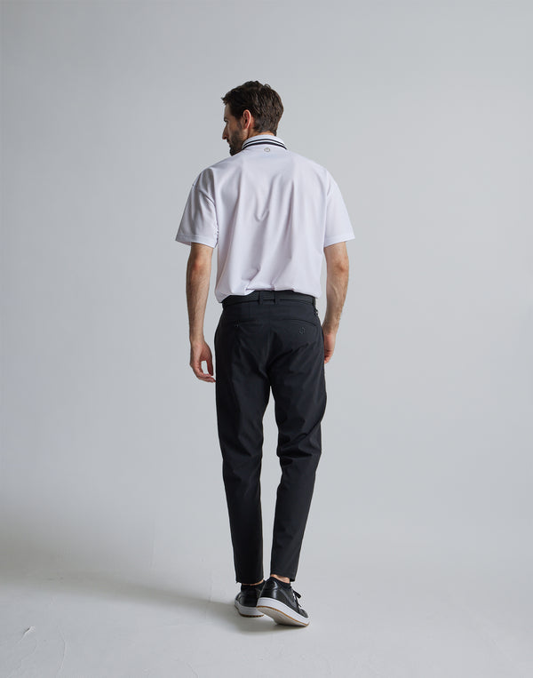 CRONOS BLACK LINE POLO [WHITE]
