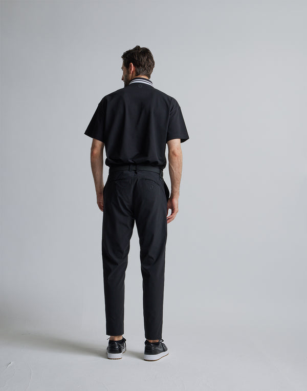 CRONOS BLACK LINE POLO [BLACK]