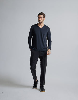 CRONOS BLACK BASE LAYER LONGSLEEVE [BLACK]
