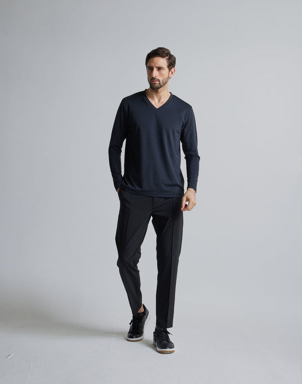 CRONOS BLACK BASE LAYER LONGSLEEVE [BLACK]