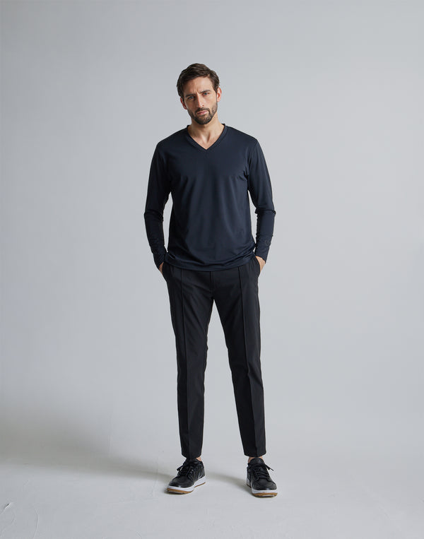 CRONOS BLACK BASE LAYER LONGSLEEVE [BLACK]