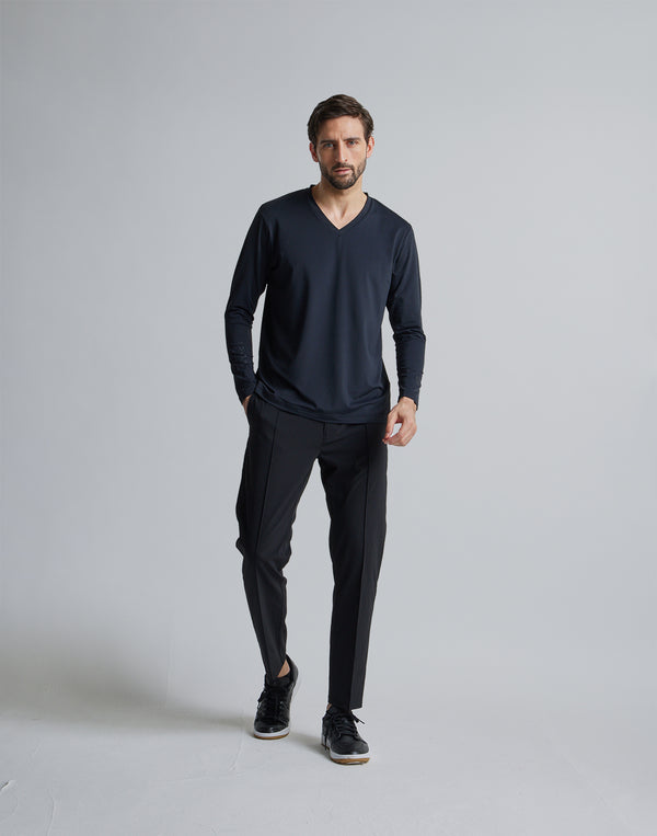 CRONOS BLACK BASE LAYER LONGSLEEVE [BLACK]