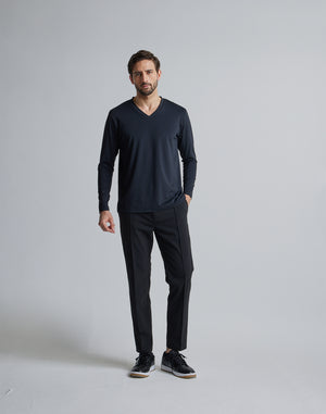 CRONOS BLACK BASE LAYER LONGSLEEVE [BLACK]