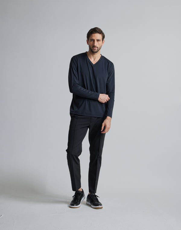 CRONOS BLACK BASE LAYER LONGSLEEVE [BLACK]