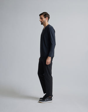 CRONOS BLACK BASE LAYER LONGSLEEVE [BLACK]