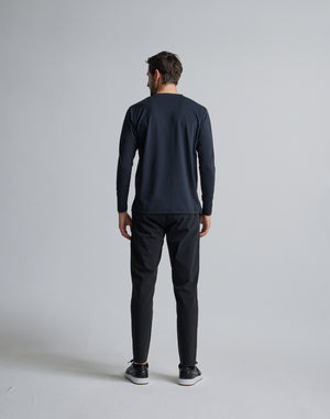 CRONOS BLACK BASE LAYER LONGSLEEVE [BLACK]