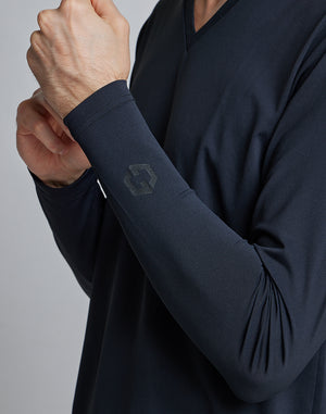 CRONOS BLACK BASE LAYER LONGSLEEVE [BLACK]