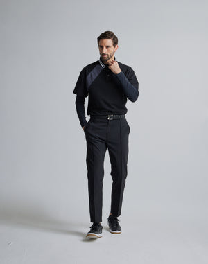 CRONOS BLACK BASE LAYER LONGSLEEVE [BLACK]