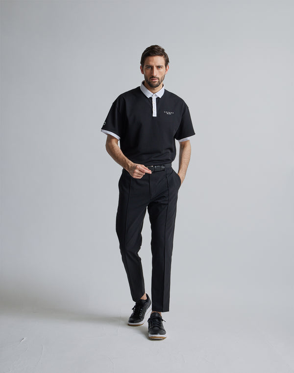 CRONOS BLACK POLO【BLACK】