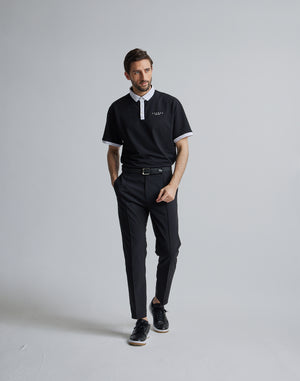 CRONOS BLACK POLO【BLACK】