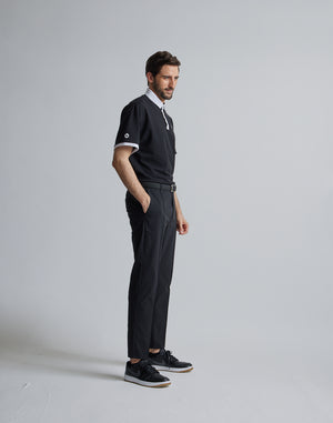 CRONOS BLACK POLO【BLACK】