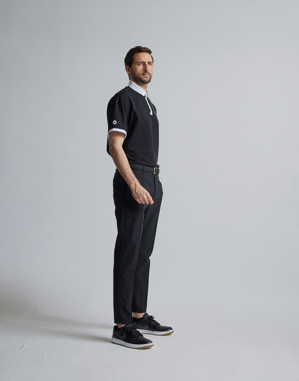 CRONOS BLACK POLO【BLACK】