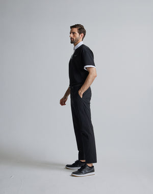 CRONOS BLACK POLO【BLACK】