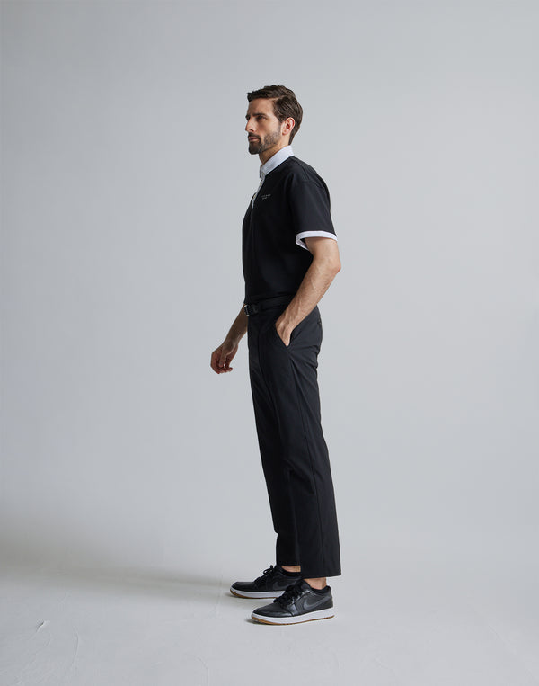 CRONOS BLACK POLO【BLACK】