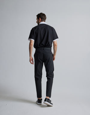 CRONOS BLACK POLO【BLACK】