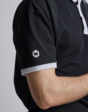 CRONOS 黑色 POLO 衫【白色】