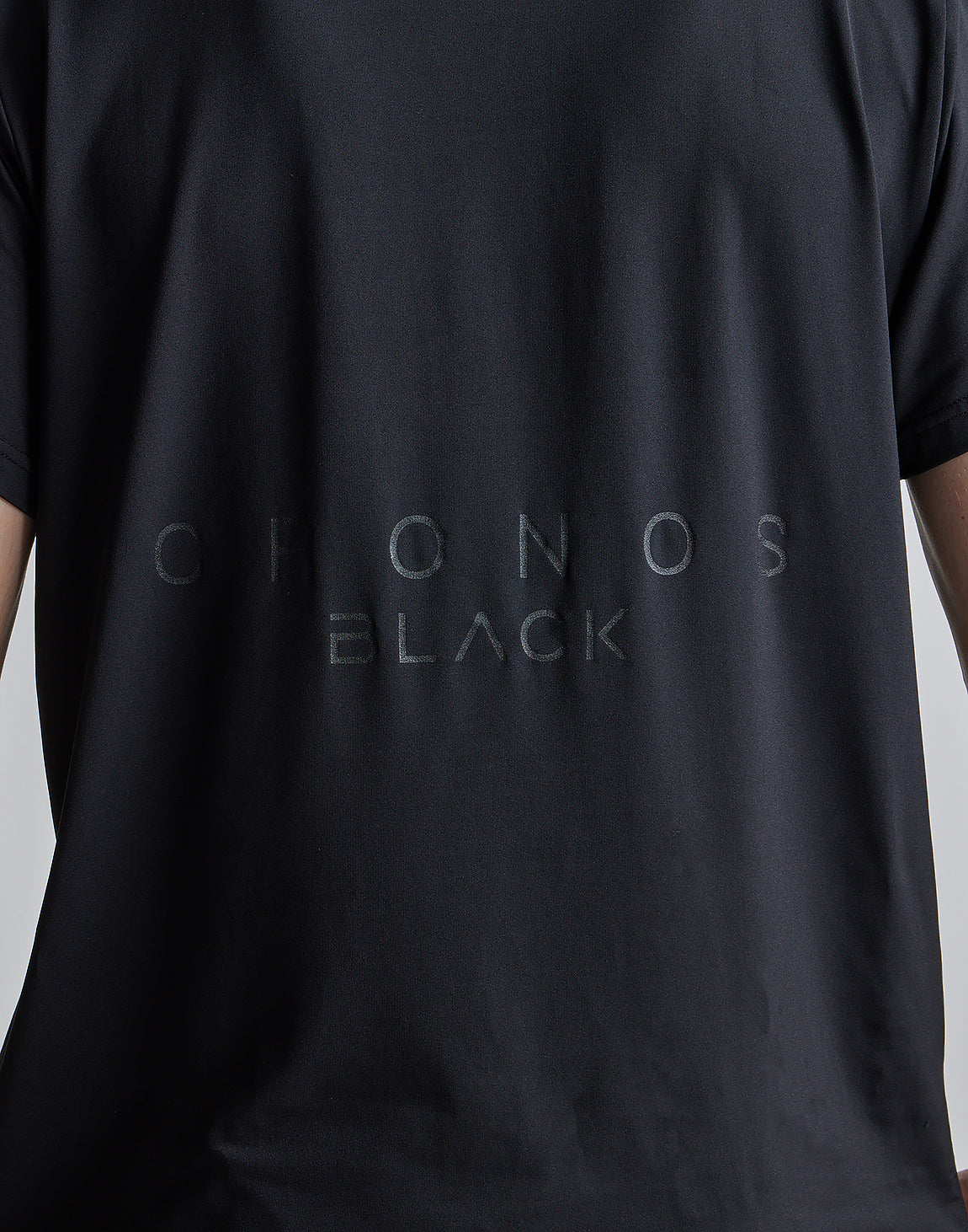 CRONOS BLACK NECK LOGO MOCKNECK【WHITE】