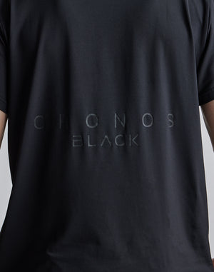 CRONOS 黑領 LOGO 高領衫 [灰色]