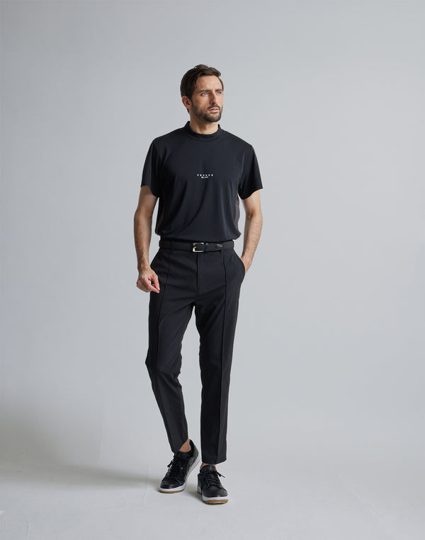 CRONOS BLACK LOGO MOCKNECK【BLACK】