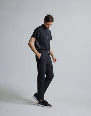 CRONOS BLACK LOGO MOCKNECK【BLACK】